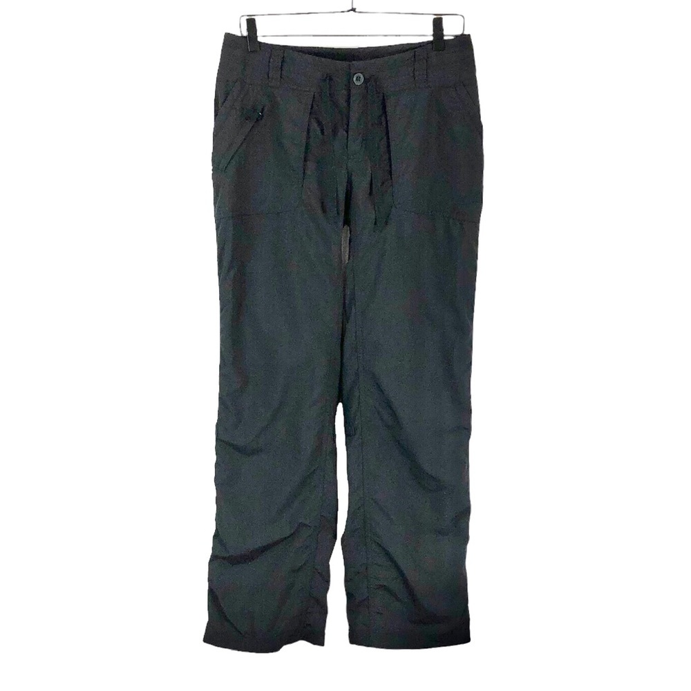 The North Face Black Hiking Roll Up Pants in size 6